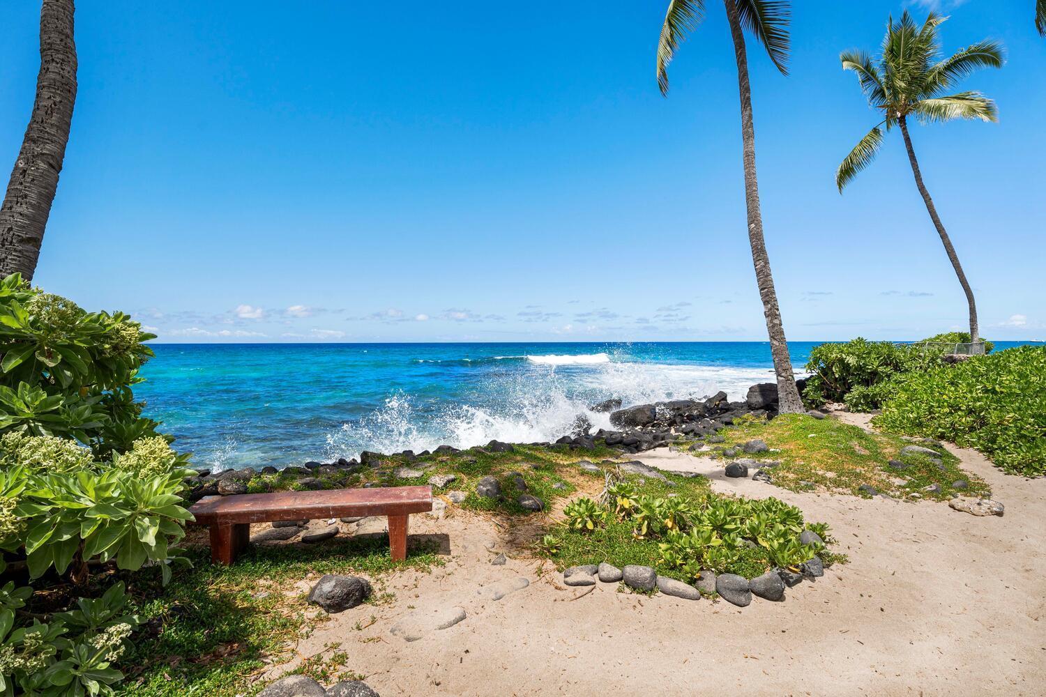 Exceptional Kona Reef - Full Ac - Oceanfront - Walking Distance To Restaurants & Shops * Kailua-Kona