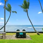New Top Hawaii Oceanfront 2Br/2Br With White Sand Beach-Kona Bali Kai 206