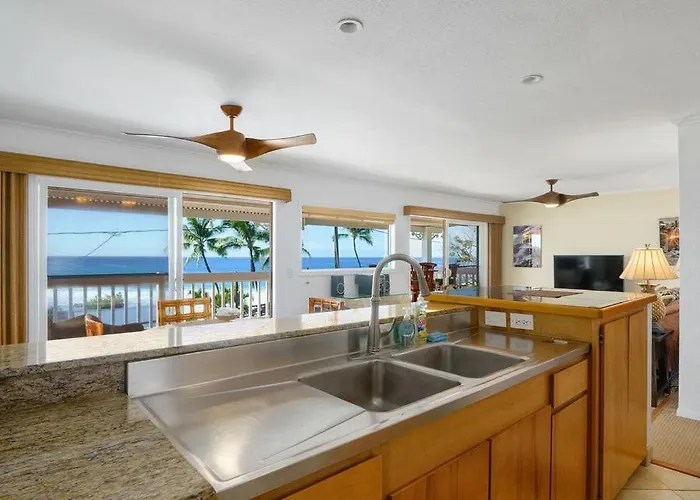 Ocean View 2 Bedroom Kahalu\'U Reef