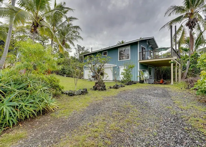 Breezy Kailua-Kona Bungalow With Lanai And Ocean View!