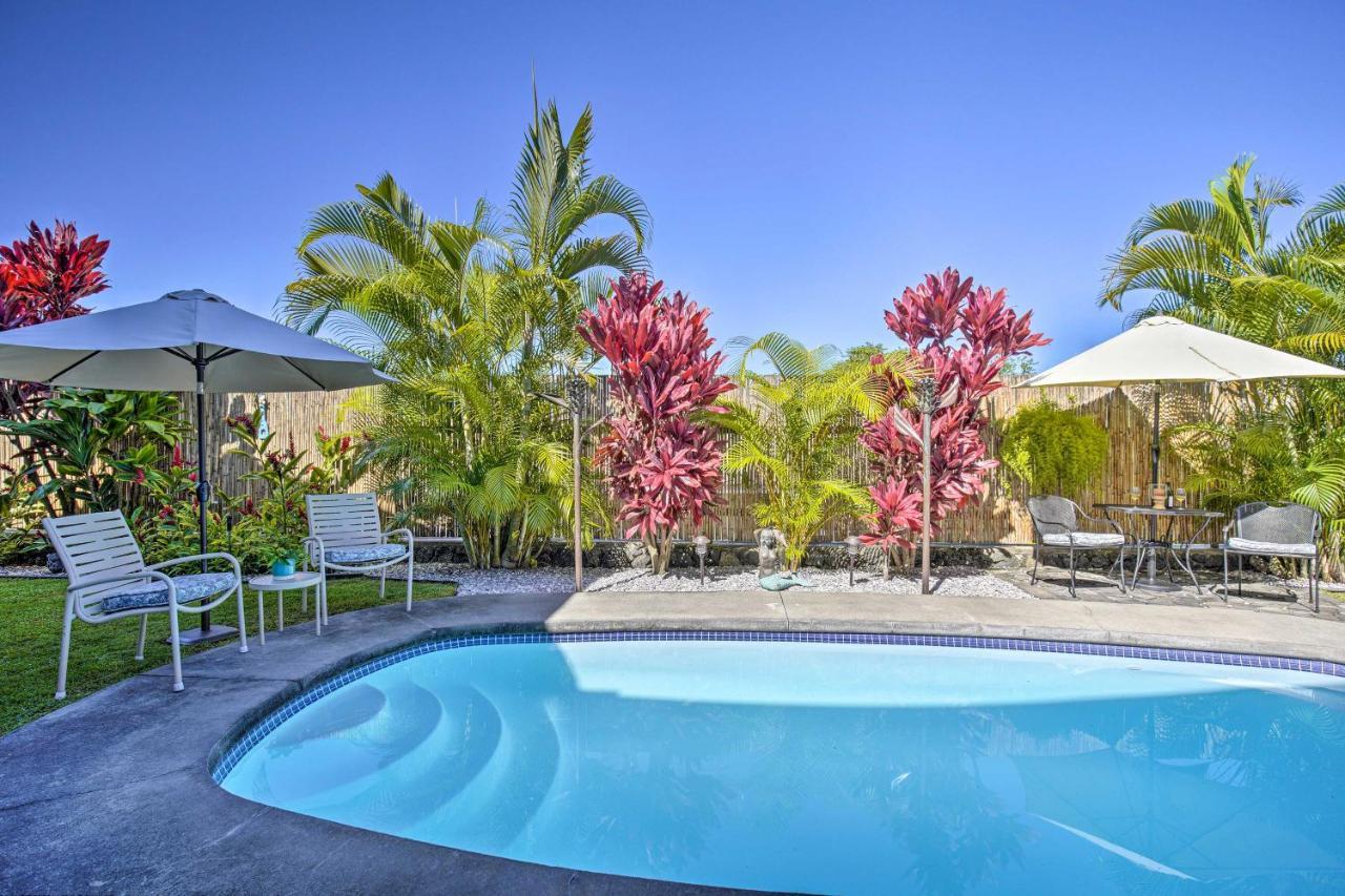 Tropical Retreat With Saltwater Pool! * Kailua-Kona