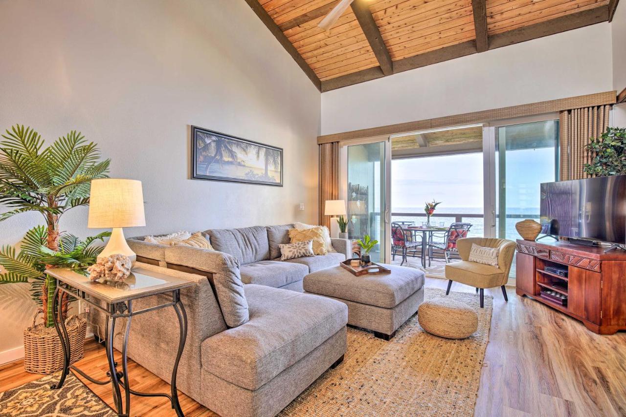 Apartment Airy Oceanfront Gem With Community Pool Kailua-Kona