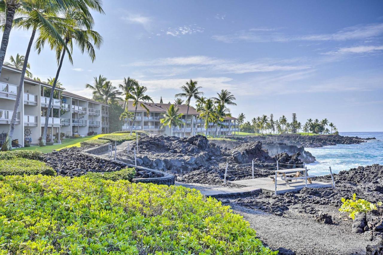Airy Oceanfront Gem With Community Pool * Kailua-Kona