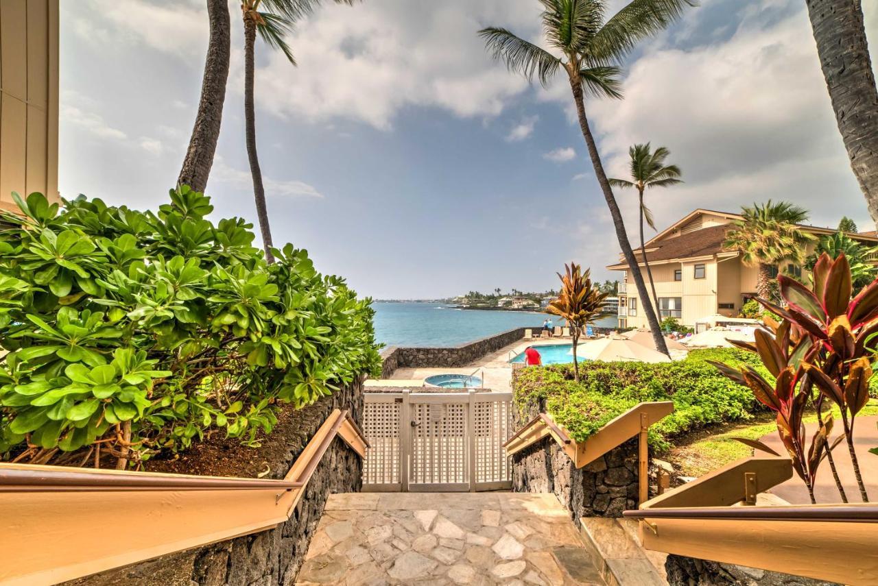 Oceanfront Townhome With Pool And Views! * Kailua-Kona