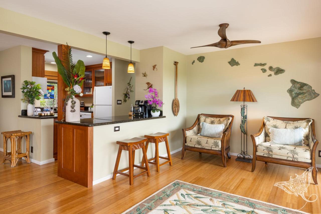 Apartment Hale Hahalua - Serenity And Ocean Views In Kailua-Kona At Keauhou Akahi Above Keauhou Bay Kailua-Kona