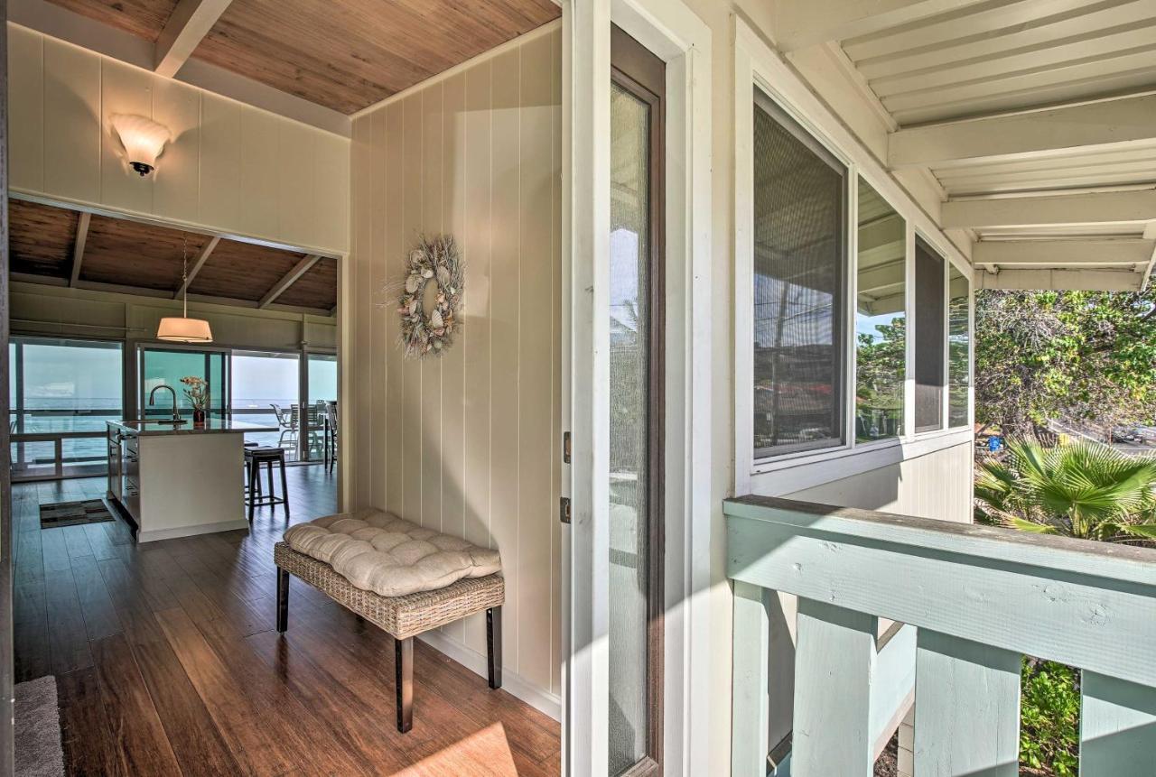 Oceanfront Kona With Access And Views!
