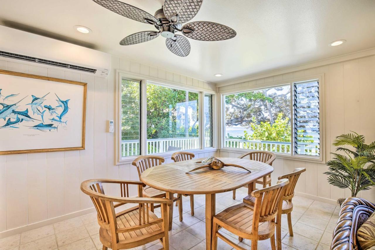 Bright And Airy House With Oceanfront Views Kailua-Kona