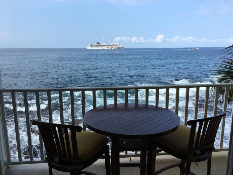 Beautiful Oceanfront Welcomes At Hale Kona Kai 203 By Casago Kona Holiday home