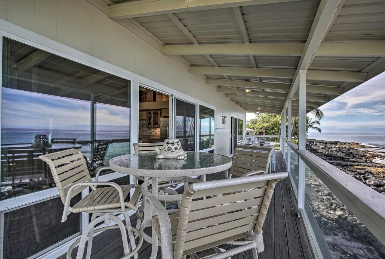 Oceanfront Kona With Access And Views! *