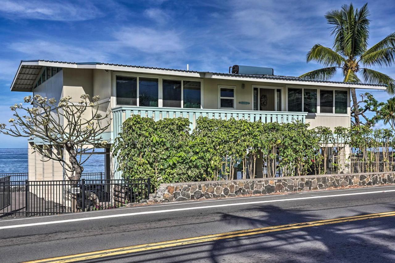 Oceanfront Kona With Access And Views! Holiday home *