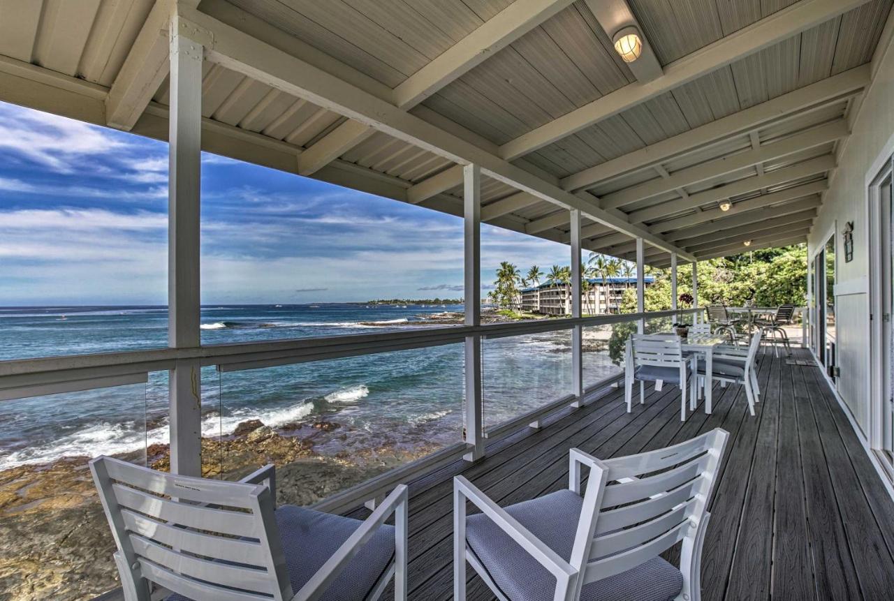 Oceanfront Kona With Access And Views! Holiday home Kailua-Kona
