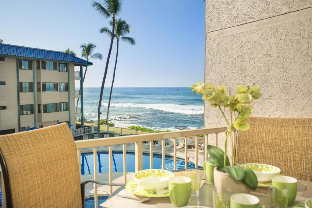 Ocean View Condo, Stunning Views! - Kona Reef E-22 By Casago Kona *