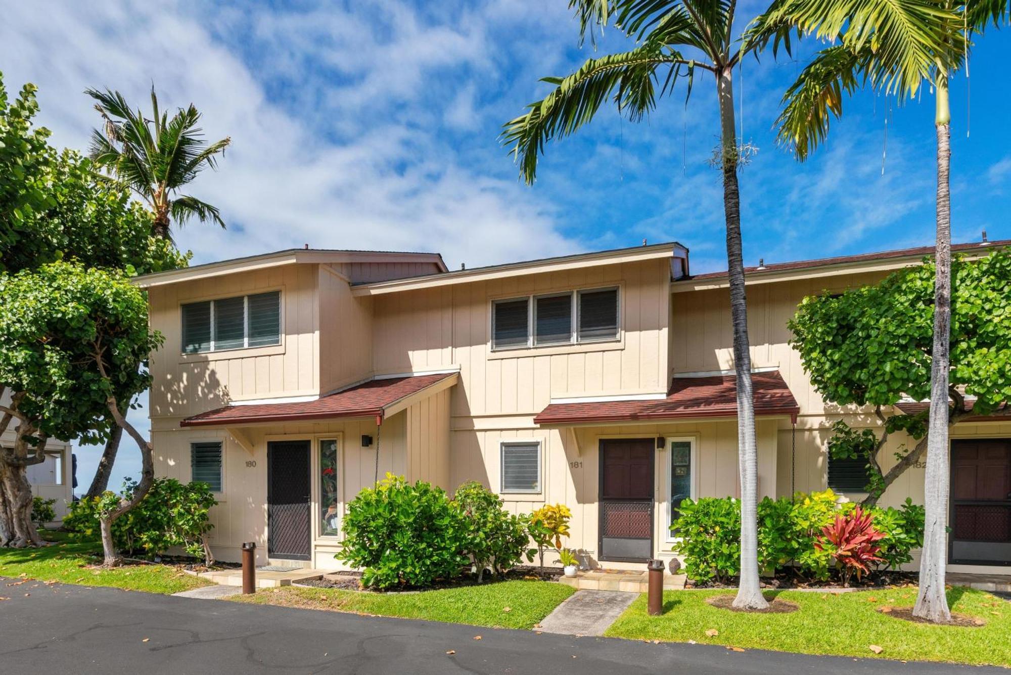 Big Island Keauhou Surf & Racquet 181 Townhouse Kailua-Kona