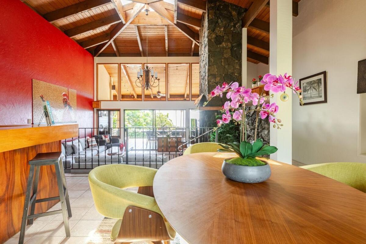Villa Hawaiian Escape With Pool Expansive Lanai Stunning Sunset Views Kailua-Kona