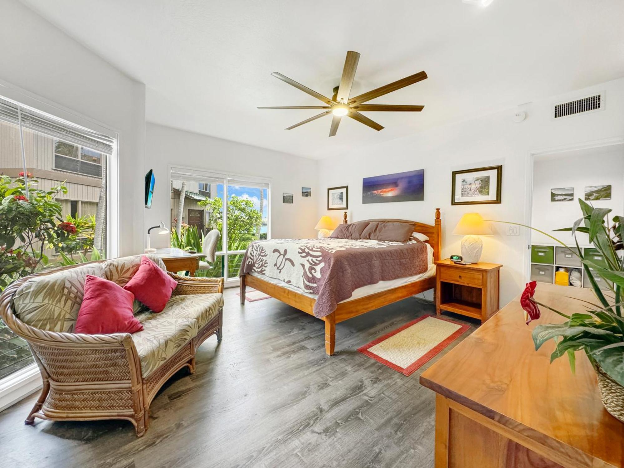 Ocean View, 2 Brm, 1st Floor, Ac, Living * Kailua-Kona