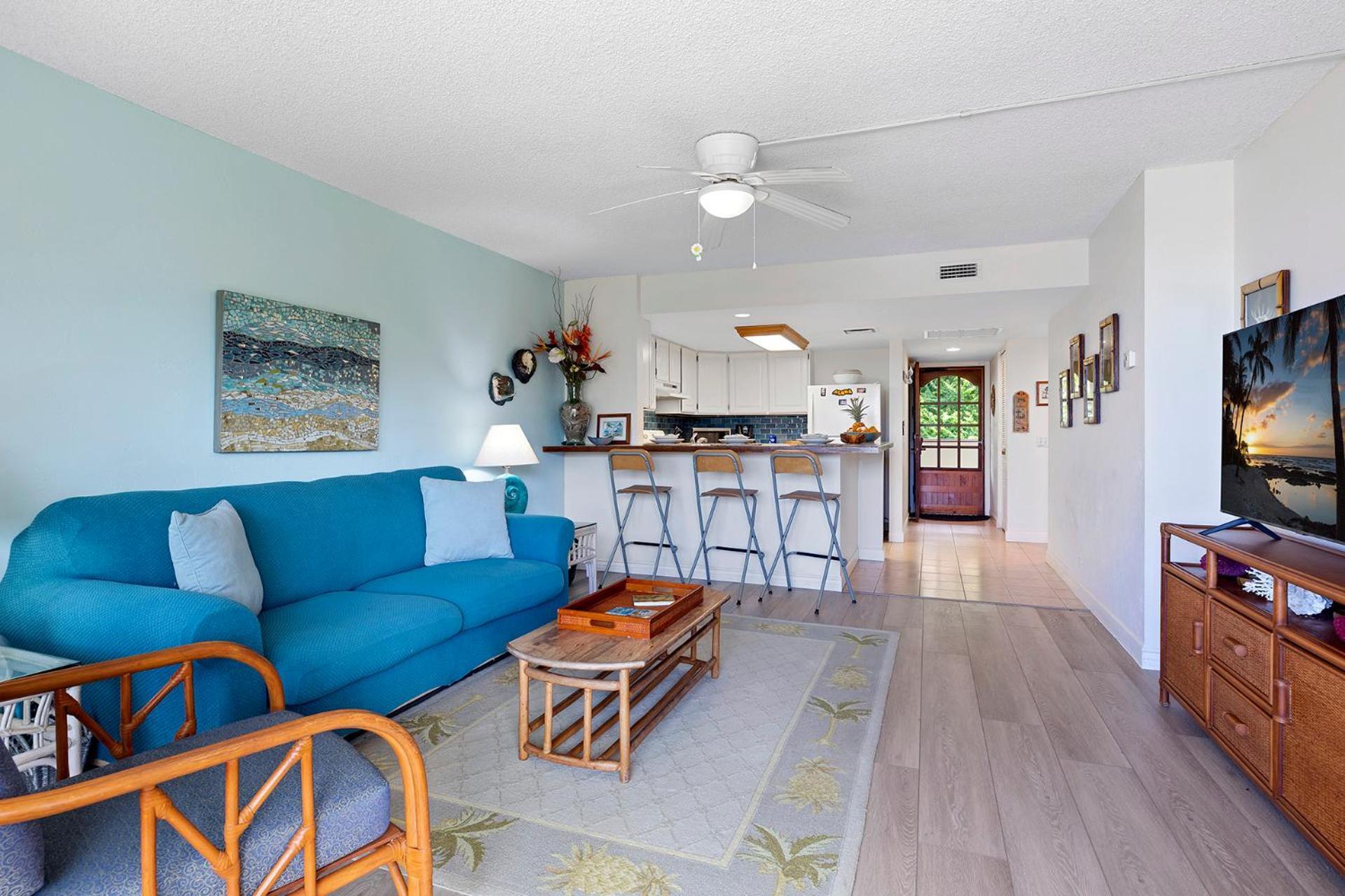 Beachfront 2-bedroom In *