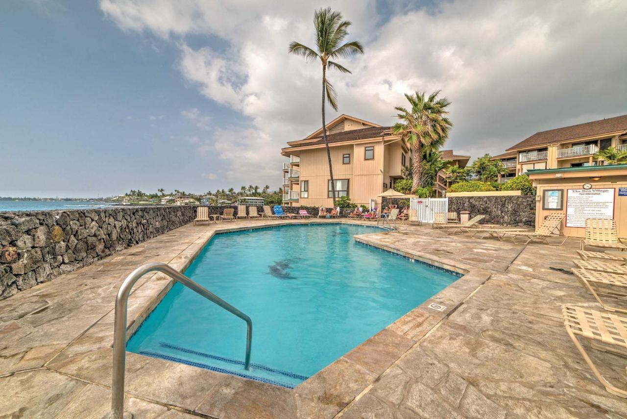 Oceanfront Townhome With Pool And Views! * Kailua-Kona