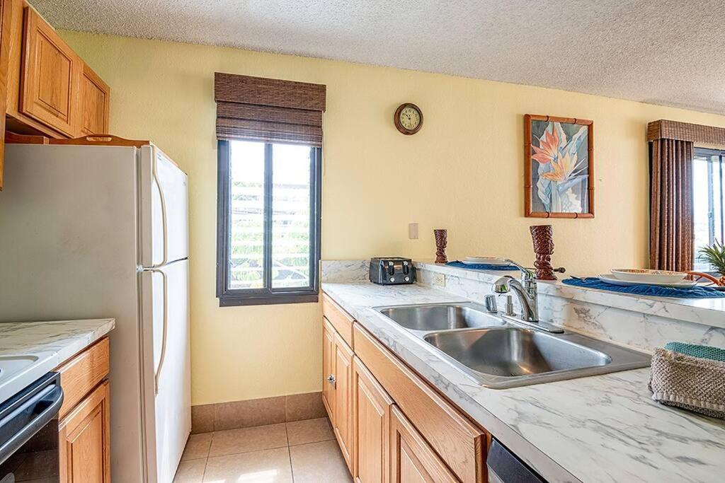 Great Value! & Ocean View Condo! - Kona Reef B-21 At Park & Next To Road Kailua-Kona