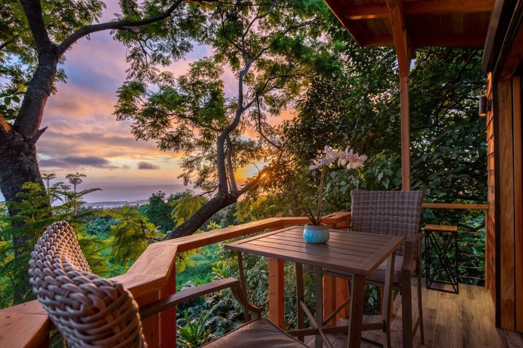 Kona's 1st Luxury 1 Br/1b Treehouse W/ Ocean View Villa *
