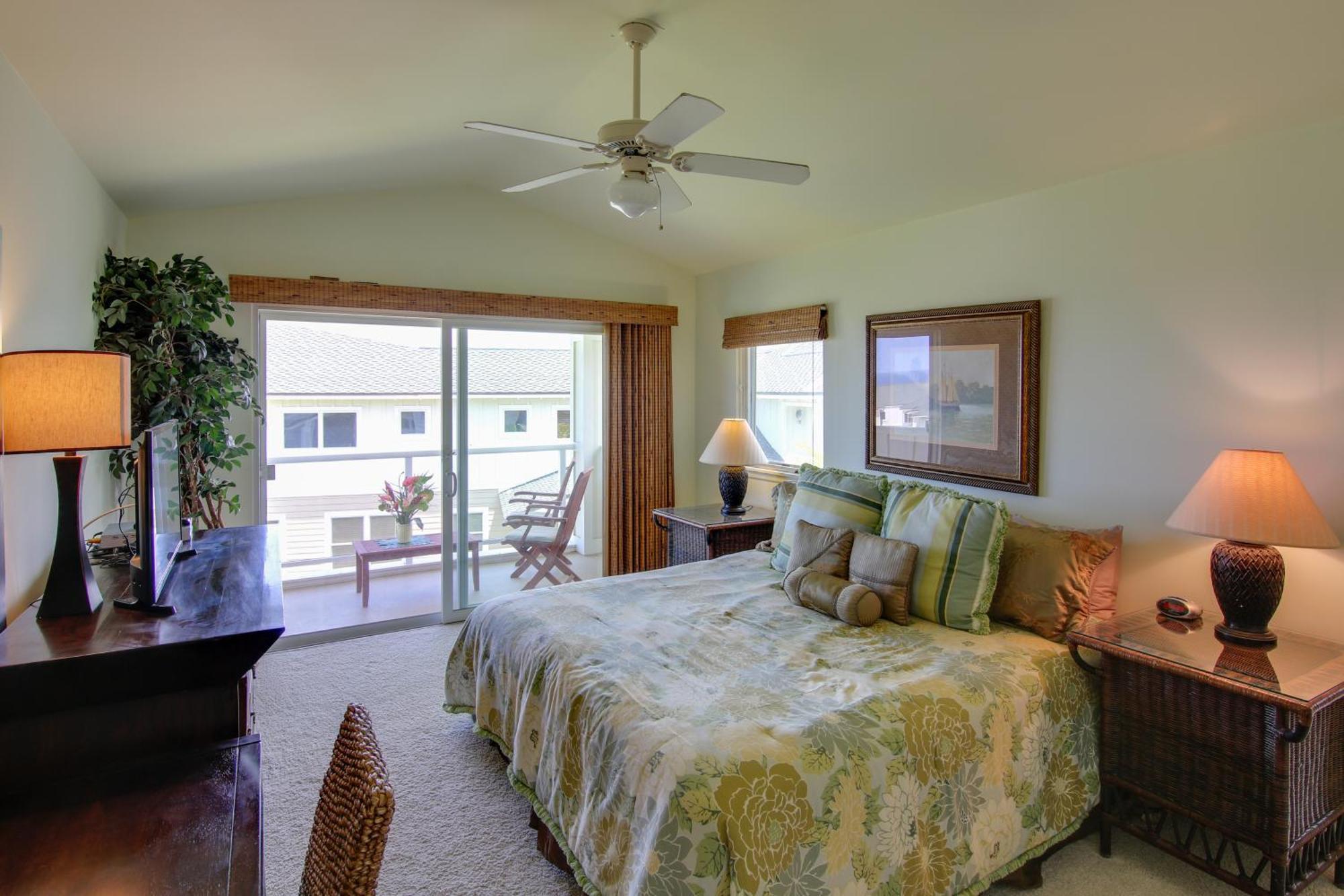 Tropical Kona Townhome Patio And Ocean Views *