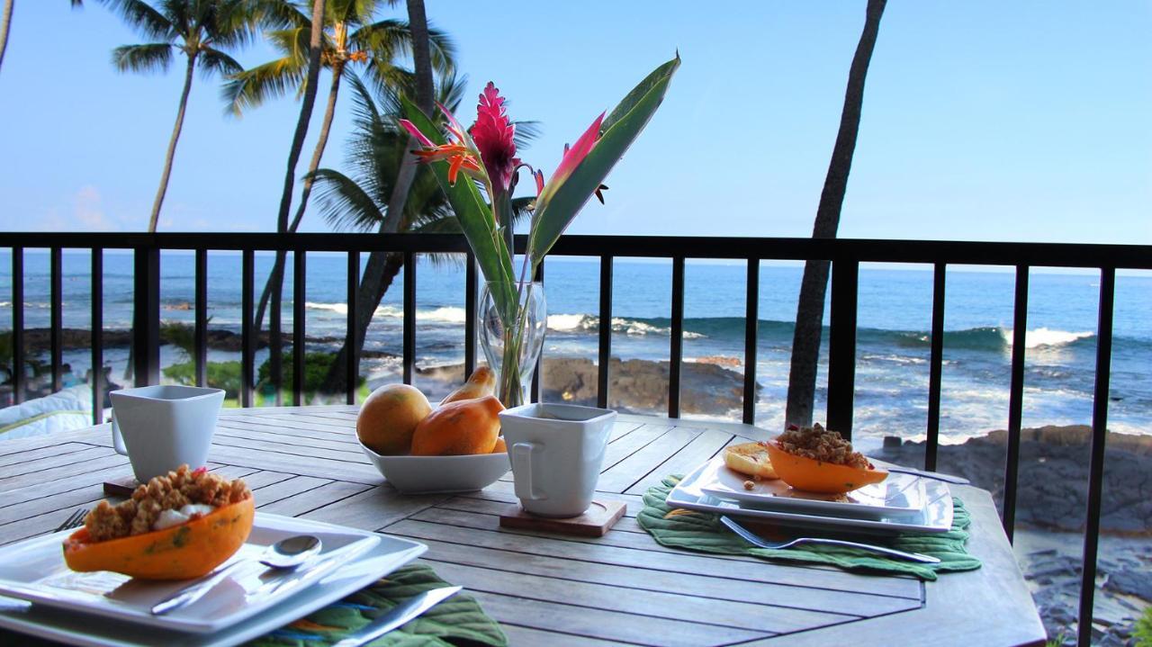 Oceanfront-incredible Views, Surf Break & Romantic Sunsets At Bali Kai 223 Kailua-Kona